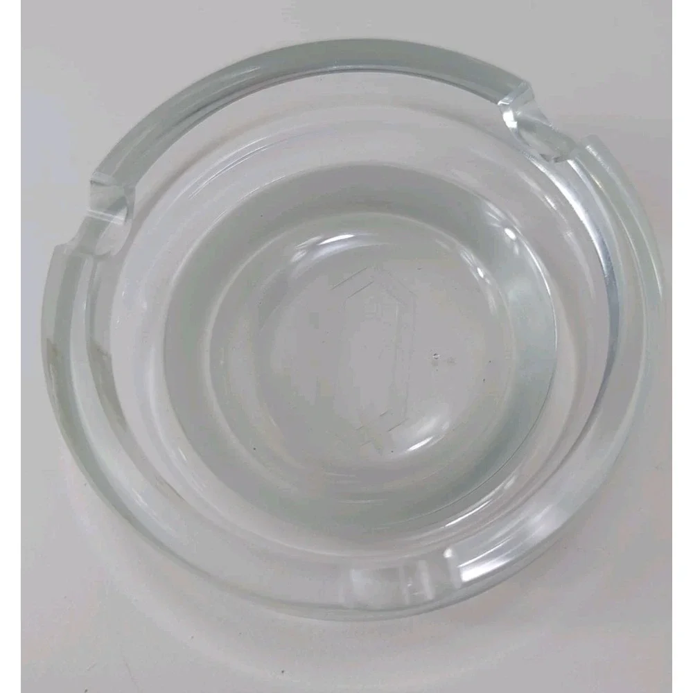 Monogram Avitra Crystal Ashtray Handmade In Romania Letter‎ Q